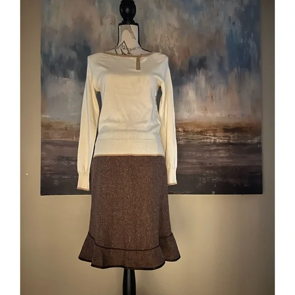 Gap herringbone skirt - Picture 6 of 15